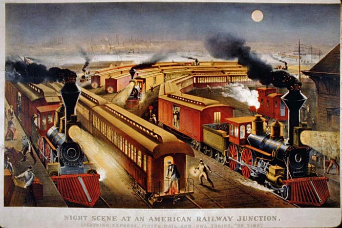 New York Chicago St Louis RR Buffalo NY Steam Engine Train Railroad Exhibit