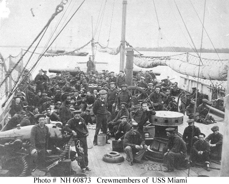 number of sailors union navy civil war