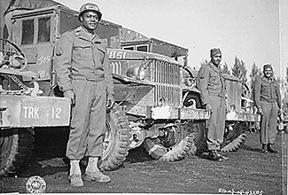 First African American Tank Unit Enters WWII
