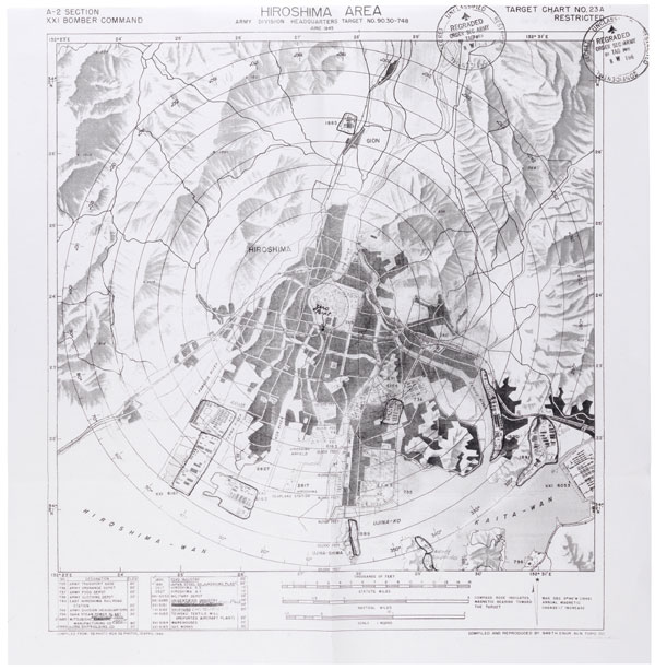 Hiroshima Target Map