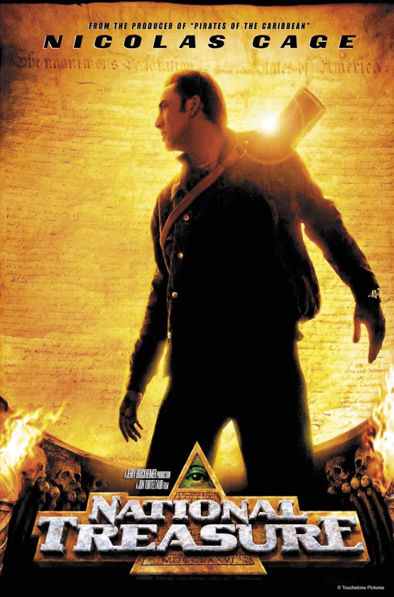 National Treasure movie poster