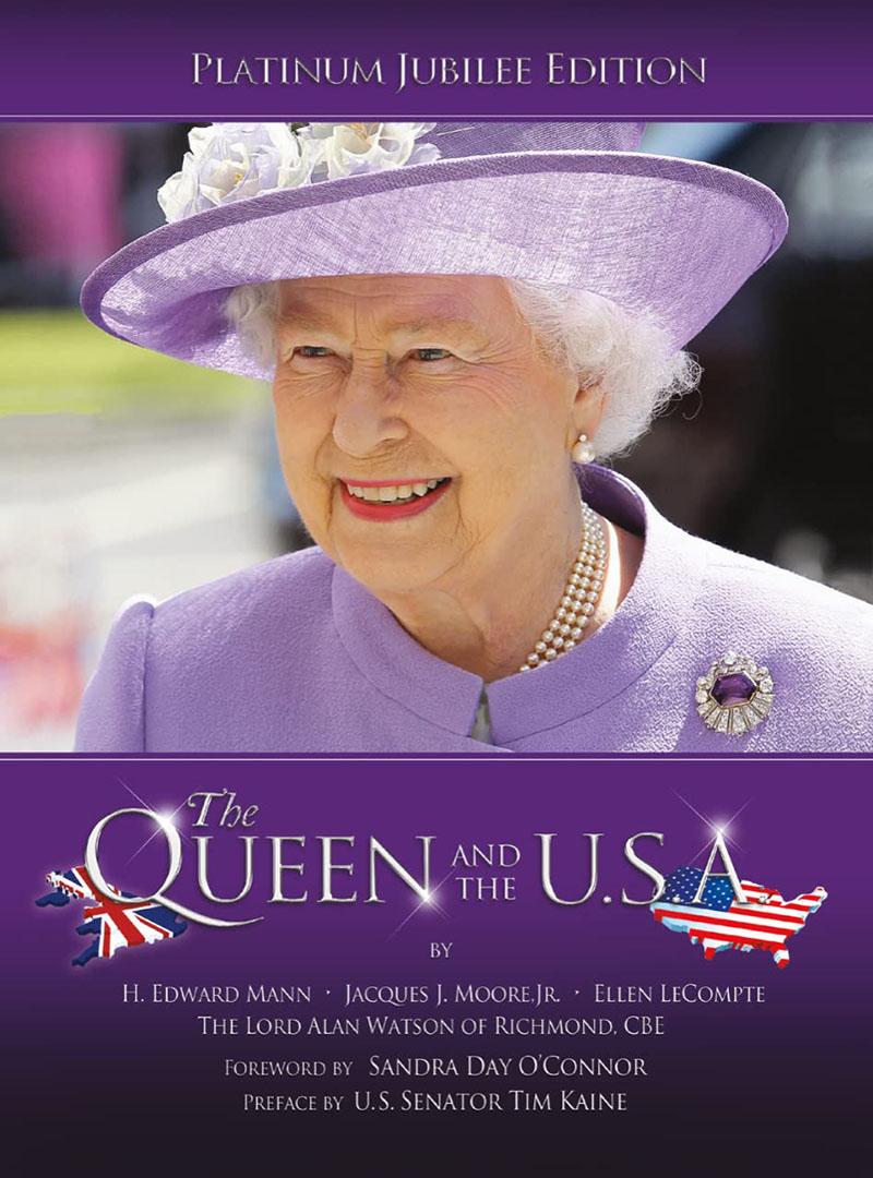 Book cover of The Queen and the USA
