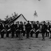 3. A regimental fife-and-drum corps.