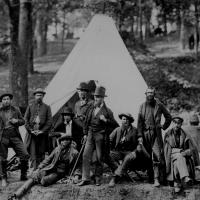 17. Scouts and guides for the Army of the Potomac, Berlin, Md., October 1862.