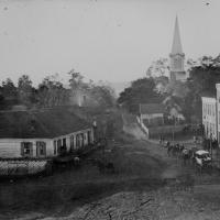 94. Street scene, Warrenton, Va., ca. 1862.