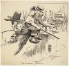 Clifford Berryman political cartoon "Fishin Season"