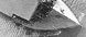 <em>Langley</em> (CV1), formerly the <em>Jupiter</em>. Aerial, bow on, plane on deck, 08/03/1923 (detail)